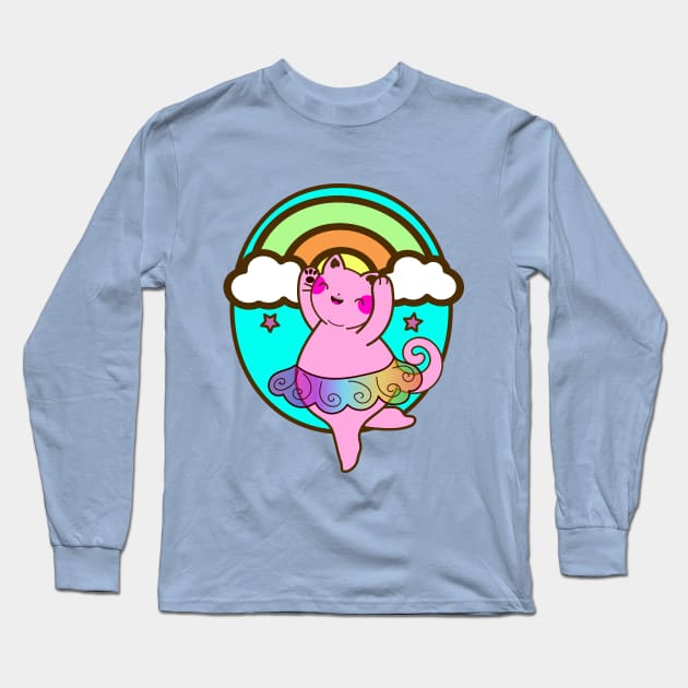 Purrrfection Long Sleeve T-Shirt by Toni Tees